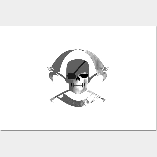 Pirate Flag | Skull Flag Wall Art by DepicSpirit